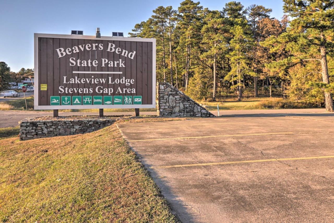 Peaceful Cabin With Hot Tub - Near Broken Bow Lake! Stephens Gap Bagian luar foto